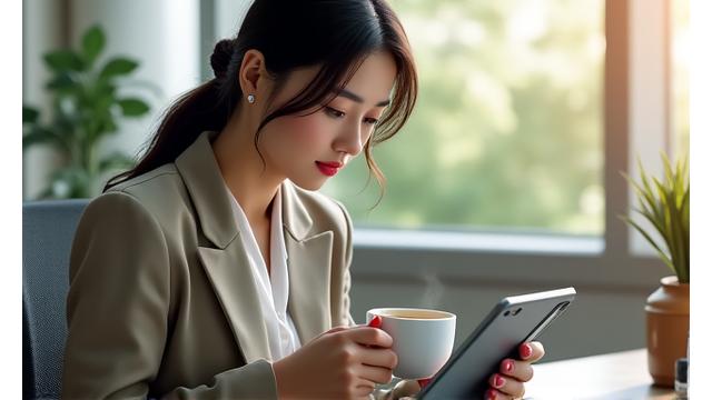 바쁜 직장인의 아침 루틴 시각화