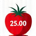 토마토 모양의 타이머와 함께 포모도로 테크닉을 상징하는 시계 이미지